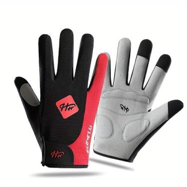 Imagem de Luvas de ciclismo de inverno com tela sensível ao toque para mulheres e homens, luvas térmicas para corrida, caminhada, bicicleta, esqui, neve, dirigir, trabalho, uso ao ar livre à prova de vento