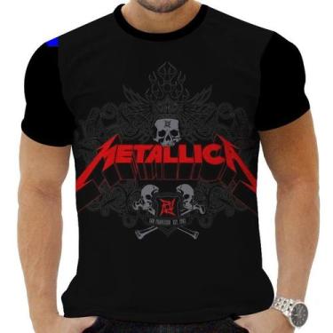 Imagem de Camiseta Camisa Personalizada Rock Metal Metallica 17 - Obds Co, GG