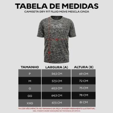 Imagem de Kit 3 Camisetas Fluid Move Dry Alpha Co Masculina-Masculino