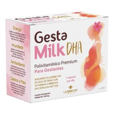 Imagem de Gestamilk DHA 30 Cápsulas La San Day-Unissex