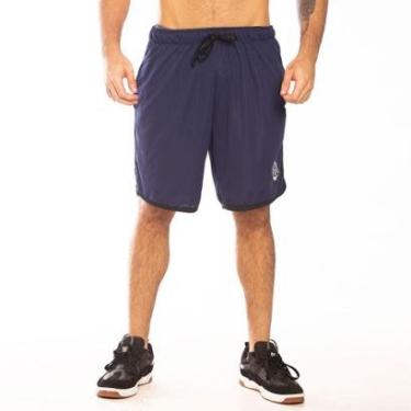 Imagem de Bermuda Masculina Dry Lobo Azul Marinho Alpha CO-Masculino