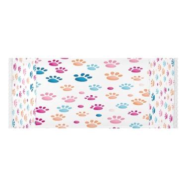 Imagem de Wassud Capas coloridas para lavadora e secadora de pata, protetor de lavadora com sacos de armazenamento, capa de geladeira à prova de poeira com bolsos para lavanderia doméstica, cozinha, 120 x 55 cm