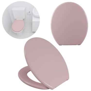 Imagem de Assento Vaso Sanitário Tampa Oval Soft | Astra - Rosa
