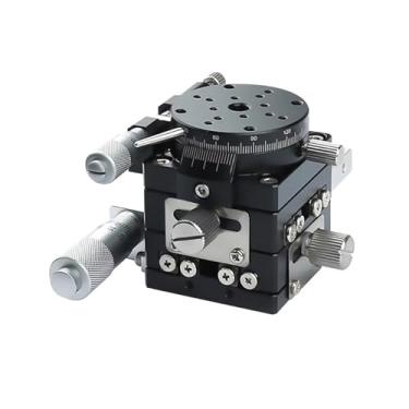 Imagem de Xyr eixo 40mm micrômetro manual plataforma de corte mesa de tradução e mesa rotativa trilho transversal LSP40-LM