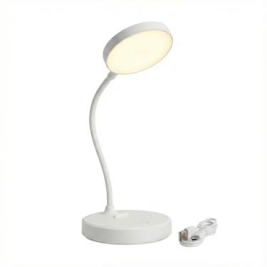 Imagem de Luminária de Mesa Flexível Articulada Recarregável