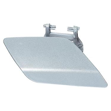 Imagem de ACROPIX Tampa da tampa do bocal da arruela do farol dianteiro direito para Mercedes-Benz E-Class W207 - Pacote com 1 prateado