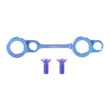 Imagem de MotiveTech Adaptador para Freios a Disco em Bicicletas, Conversor, Peça de Reparo E Manutenção, Suporte para Montagem Da Pinça de Freio a Disco, Violeta Azul 5.1 X 1.1 Cm