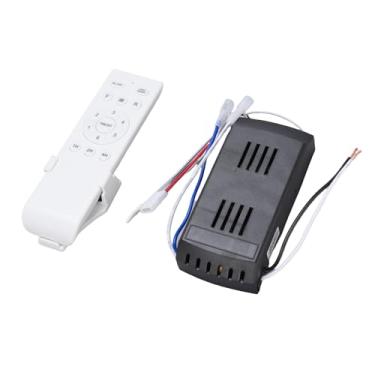 Imagem de Alomejor Controle Remoto Universal para Ventilador de Teto, Controlador Universal de 6 Velocidades DC Com Temporizador para Receptor de Luz de Ventilador de Substituição