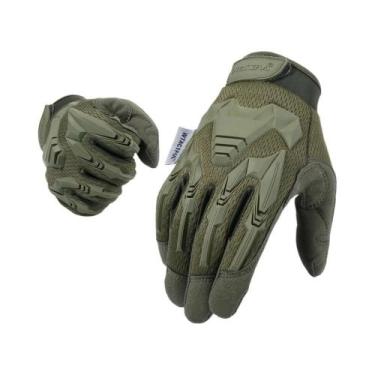 Imagem de Luvas Táticas Masculinas Com Tela Sensível Ao Toque, Antiderrapantes E