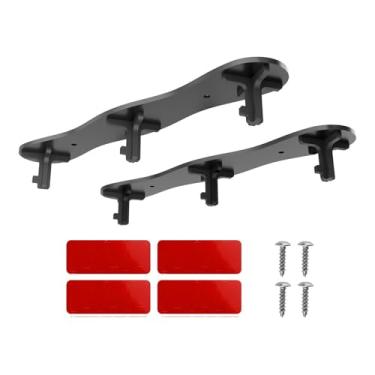 Imagem de IEUDNS Conjunto de 2 Organizadores para Acessórios de Batedeira, Ganchos Resistentes para Pendurar, Otimização de Espaço, Montagem na Parede