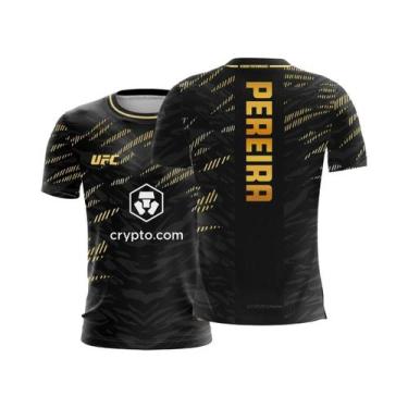Imagem de Camiseta Masculina De Verão UFC Champion 2025 Autêntica Para Competido