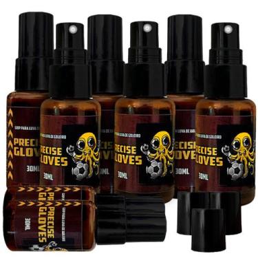 Imagem de Kit 8 Cola Spray Grip Luvas De Goleiro De Futebol 30 ML Cola Luvas Inf