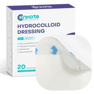 Imagem de Curativo para feridas Conkote Hydrocolloid 5x5 cm Caixa 20