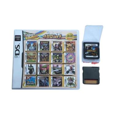 Imagem de Cartucho De Jogo 482 Em 1 4300 Em 1 DS NDS 3DS 3DS NDSL Para Console P