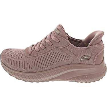 Imagem de Skechers Tênis feminino Hands Free Slip-ins: Bobs Sport Squad Chaos-Current Muse, rosa, 43