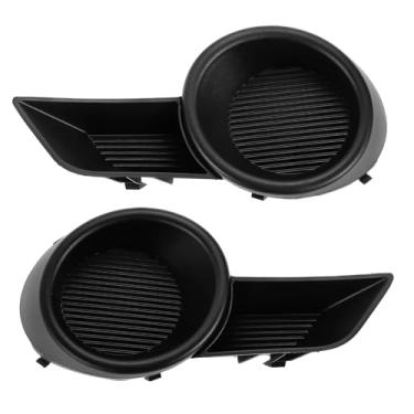 Imagem de VekAuto Capa de farol de neblina dianteiro esquerdo direito Nº 814820E050/814810E040 Acabamento da moldura da lâmpada de neblina para Toyota Highlander 2008-2010 2 peças