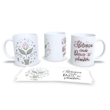 Imagem de Caneca de Cerâmica 325ml com Frases do Dia da Mulher (18059)