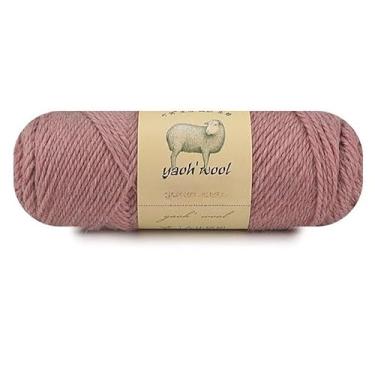 Imagem de 1 fio de 100 g (499 g) Cloud Touch, quente e não irritante, escolha de tricô para outono e inverno, cardigã de tricô, casaco/xale, produto acabado, parece caro, médio-grosso (blush)