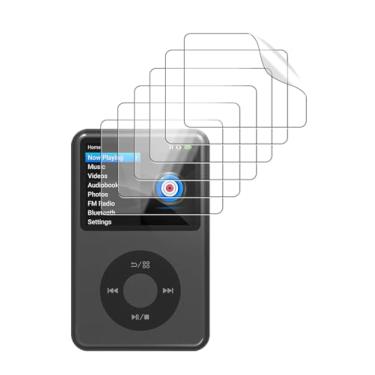 Imagem de Oshmirian [Pacote com 6] Protetor de tela Innioasis Y1 MP3 Player – Filme PET ultratransparente com dureza 6H, película protetora HD antiarranhões e sem bolhas para leitor de música Innioasis Y1