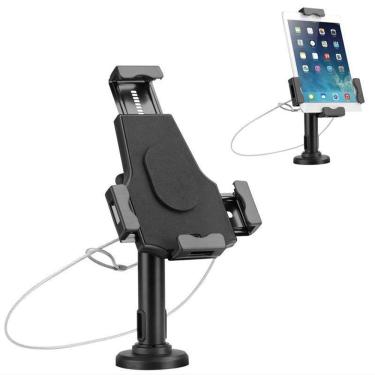 Imagem de Suporte Trava Antifurto Tablet Samsung Em Mesa,Balcão,Pdv