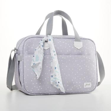 Imagem de Bolsa de Maternidade Grande Just Baby Bunny Cinza-Masculino