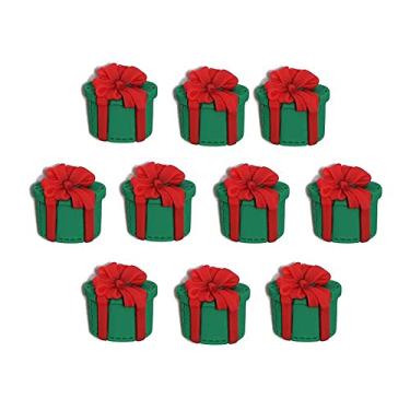 Imagem de Decoração de unhas 3D grande Papai Noel joias de unhas árvore de Natal flatback animais alce sino ornamento manicure (05)