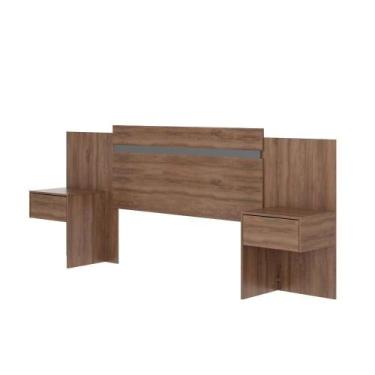 Imagem de Cabeceira Extensível 2 Mesas Laterais 1114 Carraro Freijó - MÓVEIS CAR