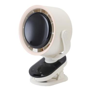 Imagem de OPPWONG Ventilador de Mesa USB, 100 Configurações de Velocidade Bateria de 3000mAh Motor Silencioso Sem Escova de 35dB Ventilador de Quarto Com Rotação Automática de 90 Com Display