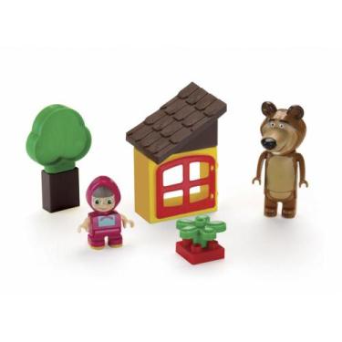 Imagem de Masha e o Urso Mini Figuras e Blocos Montar - Monte Líbano
