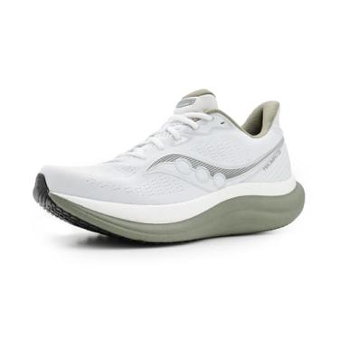 Imagem de Saucony Tênis masculino Triumph 23, Branco/Laurel, 41
