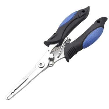 Imagem de Alicate de Pesca Nariz Equipamento no Gelo Removedor Gancho Aço Inoxidável Cortador Trama Ferramentas Múltiplas Antiferrugem