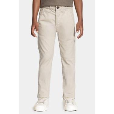 Imagem de Calça Aramis Chino Color Sarjada Areia-Masculino