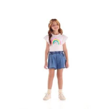 Imagem de Blusa Infantil Manga Babado Quimby-Feminino