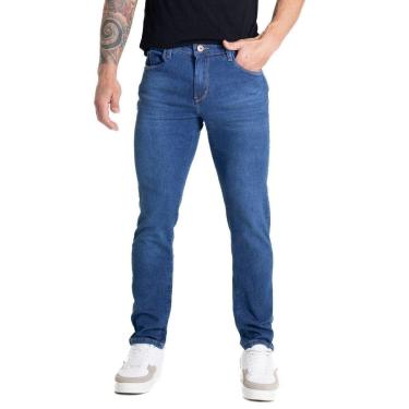 Imagem de Calça Jeans Sawary Slim - 280392 - Azul médio 46-Masculino
