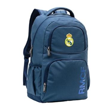 Imagem de Mochila Esportiva Escolar Futebol Real Madri 16690 Oficial-Unissex