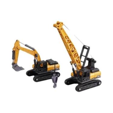 Imagem de Conjunto De Mini Veículos De Construção Em Metal Fundido: Empilhadeira