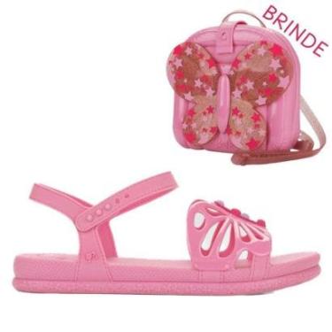 Imagem de Sandália Infantil Feminina Barbie Fly com Mochila Grendene Kids 23268-Feminino