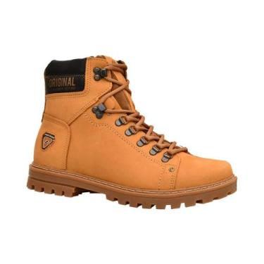 Imagem de Bota Masculina Caramelo Claro Cano Médio Havana Pegada, Havana, 40