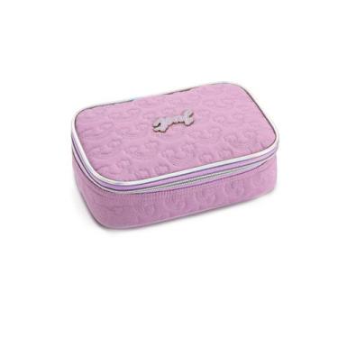 Imagem de Estojo Escolar Box Menina Arco íris Lilás - Clio