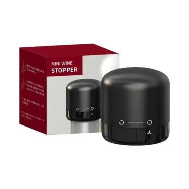 Imagem de Tampa De Garrafa De Vinho Tinto a Vácuo Com Memória De Pressão - Ferra