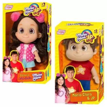 Imagem de Kit Bonecos Maria Clara e JP Novabrink - Baby Brink