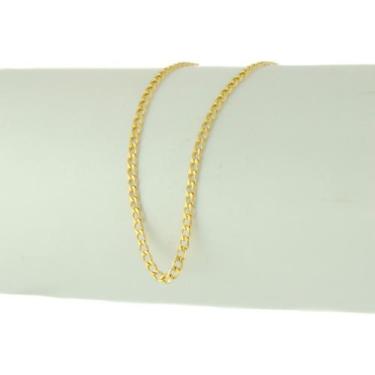 Imagem de Pulseira Masculina Ouro 18k 750 Grumet Maciça 20 Cm Novidad - Forever 