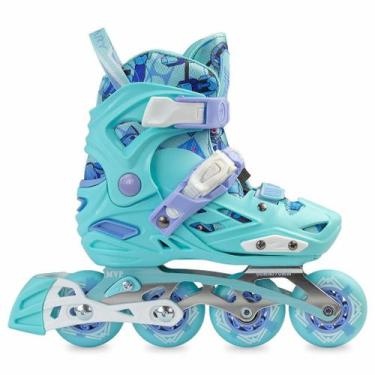 Imagem de Patins MVP Azul Bebê - Ajustável (26 ao 37br) Tamanho dos Patins:P (26