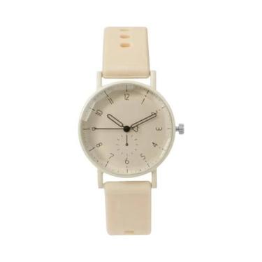 Imagem de Relógio De Quartzo Com Pulseira De Silicone Em Cores Candy Para Mulher