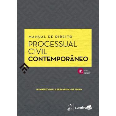 Imagem de Manual De Direito Processual Civil Contemporaneo 8 Edicao 2026