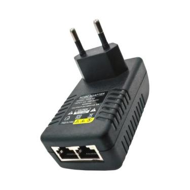 Imagem de Fonte De Alimentação POE 48V 0.5A Com Plugue EU/US Para Câmera IP De V