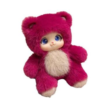 Imagem de Brinquedos De Pelúcia Kawaii De 18cm Com Rosto De Vinil, Coelho, Urso,