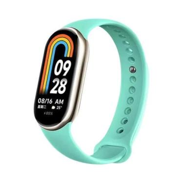 Imagem de Pulseira De Silicone Para Xiaomi Mi Band 8 NFC, Substituição De Pulsei