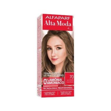 Imagem de Alta moda tonalizante kit 120g 7.0 louro medio