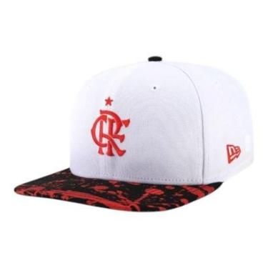 Imagem de Boné New Era 950 Flamengo Futebol Branco-Masculino